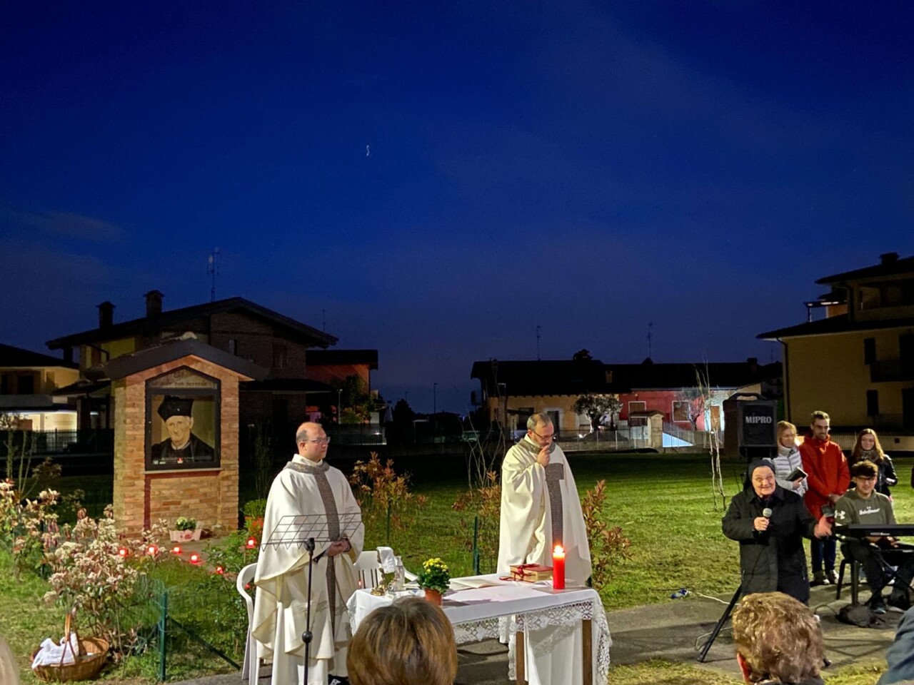 Calcinate: festa liturgica del beato Luca Passi